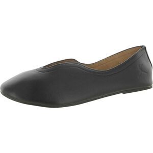 Danskin Womens Live Black Flat Slip On Casual Ballet Flats Shoes New